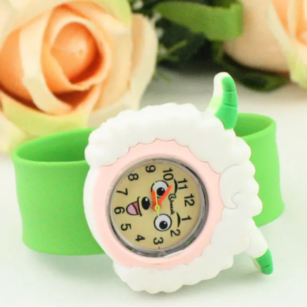 Хит продаж красивые детские часы с рисунком овцы и козы для мальчиков девочек