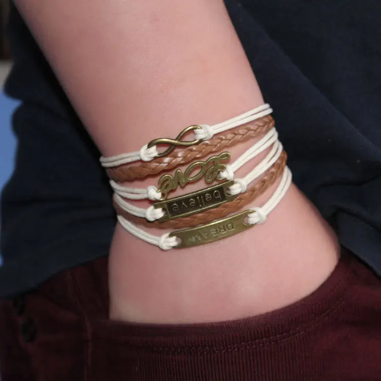 DIY Ручная работа многослойный якорь женская любовь лучший друг ручные открытки