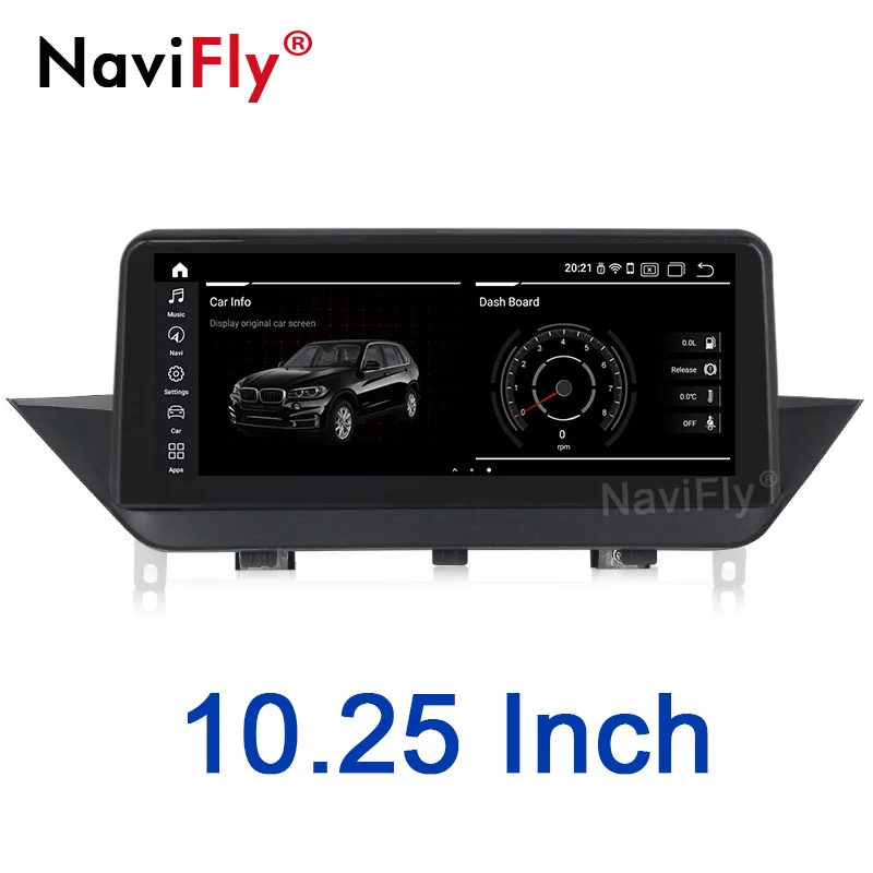 NaviFly Qualcomm Android 10 0 Автомобильный мультимедийный плеер для BMW X1 E84 2009 2015 GPS навигация