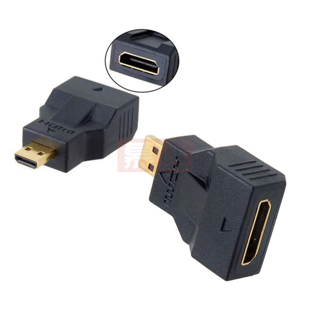 Переходник Micro HDMI (штекер)/MINI (гнездо) разъем Type D в C конвертер для Xbox 360 PS3 HDTV |