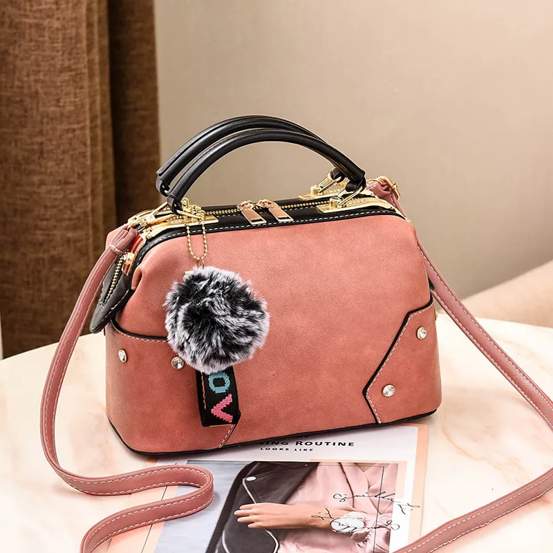 2020 Autumn WOMEN'S Bag Fashion Comfortable Elegant Retro Handbag Manufacturers Straight Hair |