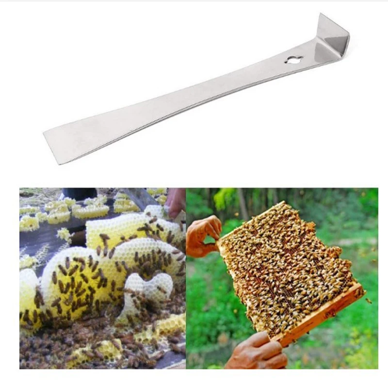 

Bee Hive Scraper Frame Cleaning Tool Stainless Steel J Hook Bee Uncapping