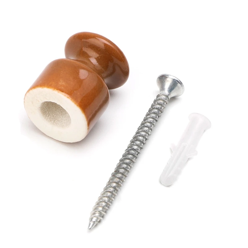 5 шт. высокочастотная электрическая фарфоровая Тыква 24 мм фарфоровый