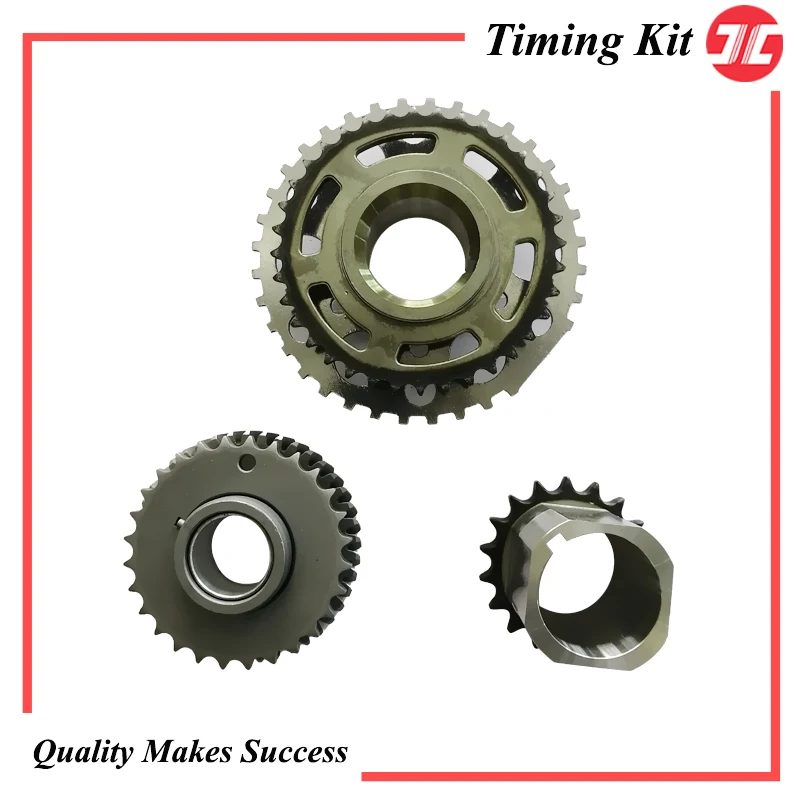 TCK0415-JC комплект цепи ГРМ для автомобиля TOYOTA 2TR-FE 2.7L 4cyl 2005-2010/Prado Highland Tacoma 4 RUNNER(2010) автозапчасти двигателя