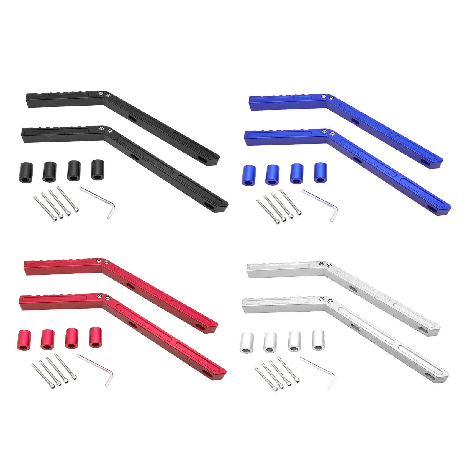 

Rear Grab Handles Roll Bar Kit Fits for Wrangler JK 2007-2018 2 Door & Unlimited 4 Door Aluminum Alloy Replace