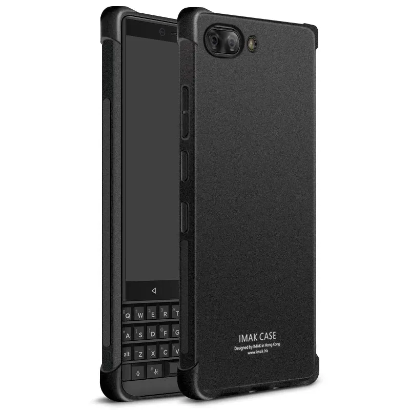 Чехол IMAK подушка безопасности Противоударная задняя крышка для BlackBerry Key2 мягкий
