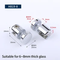 4pcs zinc alloy soporte repisa vidrio glass hinges for glass showcases shower systems shelf bracket 6 8mm 8 10mm 10 12mm glass