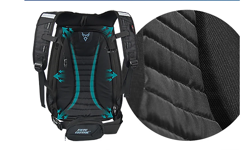 

2021 NEW Waterproof Motorcycle Tail Bag Multifunction Motor Bike Rear Seat Bag High Capacity Motorcycle Rider Backpack 444