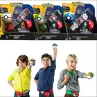 TOMY Pokemon Pokeball ремень покебол Pikachu Карманный Монстр деформационная модель игрушка набор Косплей экшн-кукла модель детские игрушки