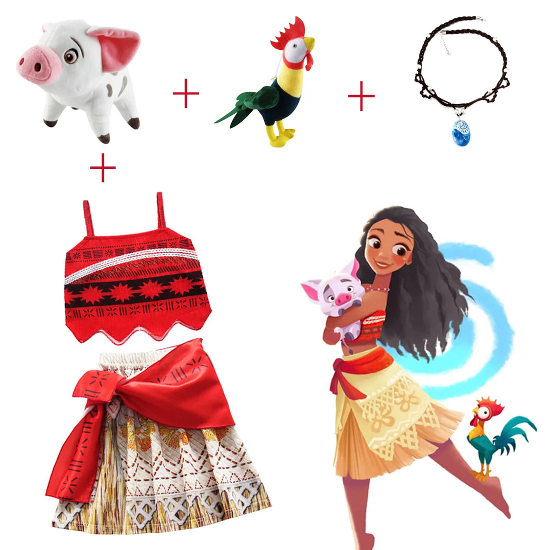 Вечерние, детские, Moana, приключенческий костюм, платье для девочек, летняя одежда, принцесса ваяна, комплект одежды, детское платье для костюмированной вечеринки на день рождения
