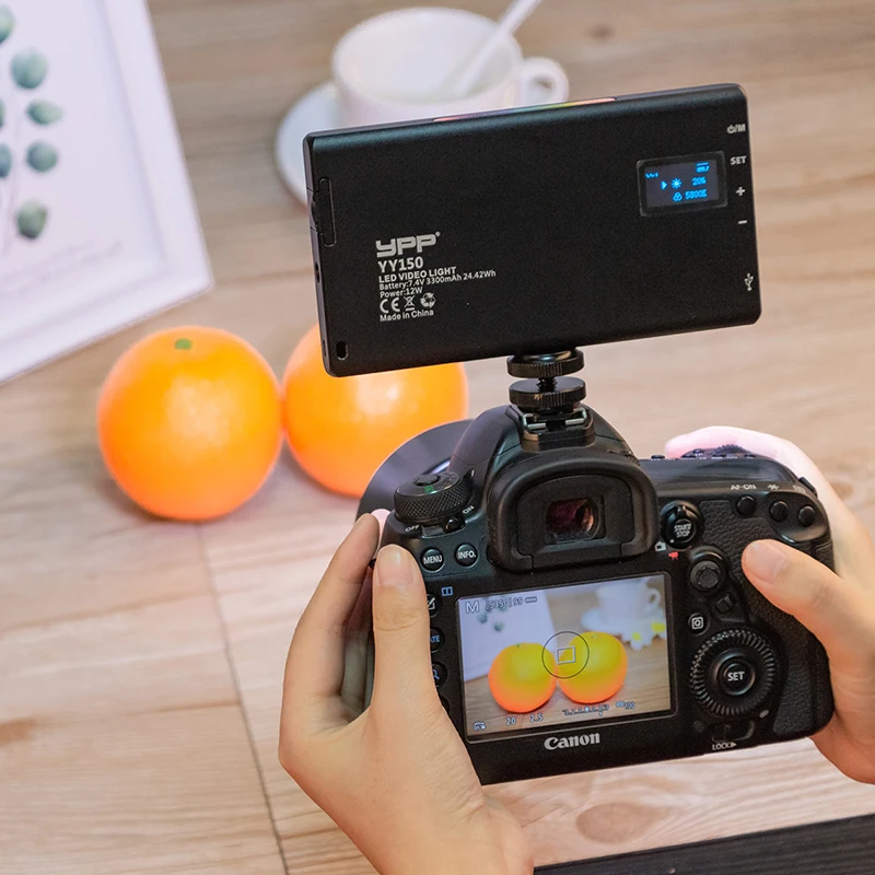 Полноцветный RGB светодиодный светильник для видео приглушаемый освещение камеры