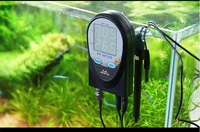 aquarium vomit ph tester ph electrode probe monitor led temperature ph dual display water quality monitor for fish tank