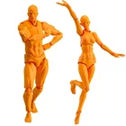 Фигурки для рисования для художников, фигурки, модель человеческого манекена, Мужская Женская комплект, фигура, аниме, фигурки