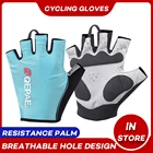 Велосипедные перчатки с гелевой пропиткой, женские короткие перчатки для велоспорта, полупальцевые дышащие велосипедные перчатки из лайкры