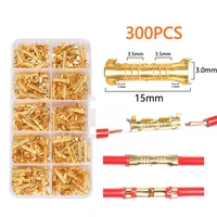 300pcs dj 453 u shaped terminal set 0 5 1 5mm%c2%b2 splice terminals cold pressed connector cable electric wire connection kit