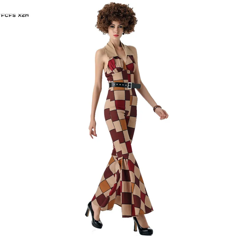 Винтажная одежда для женщин костюм певицы в стиле хип хоп на Хэллоуин