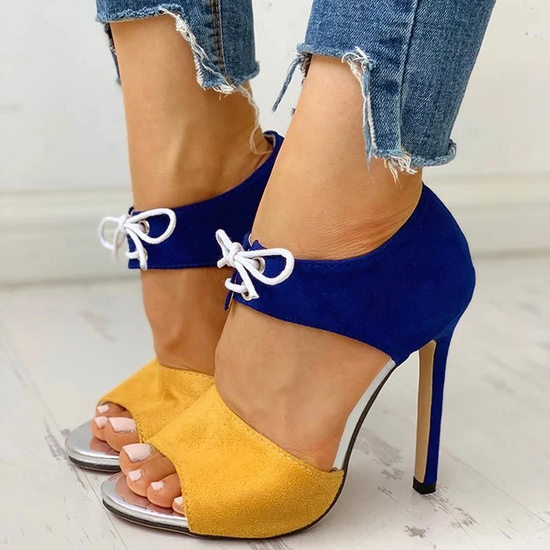 New Summer High Heels Pumps Sandals Shoes Woman Fashion Sexy Ladies Increased Stiletto Super Peep Toe Shoes