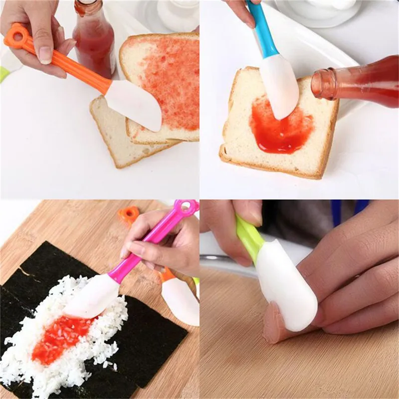 Силиконовая лопатка для хлеба торта инструменты выпечки печенья шпатели мастики