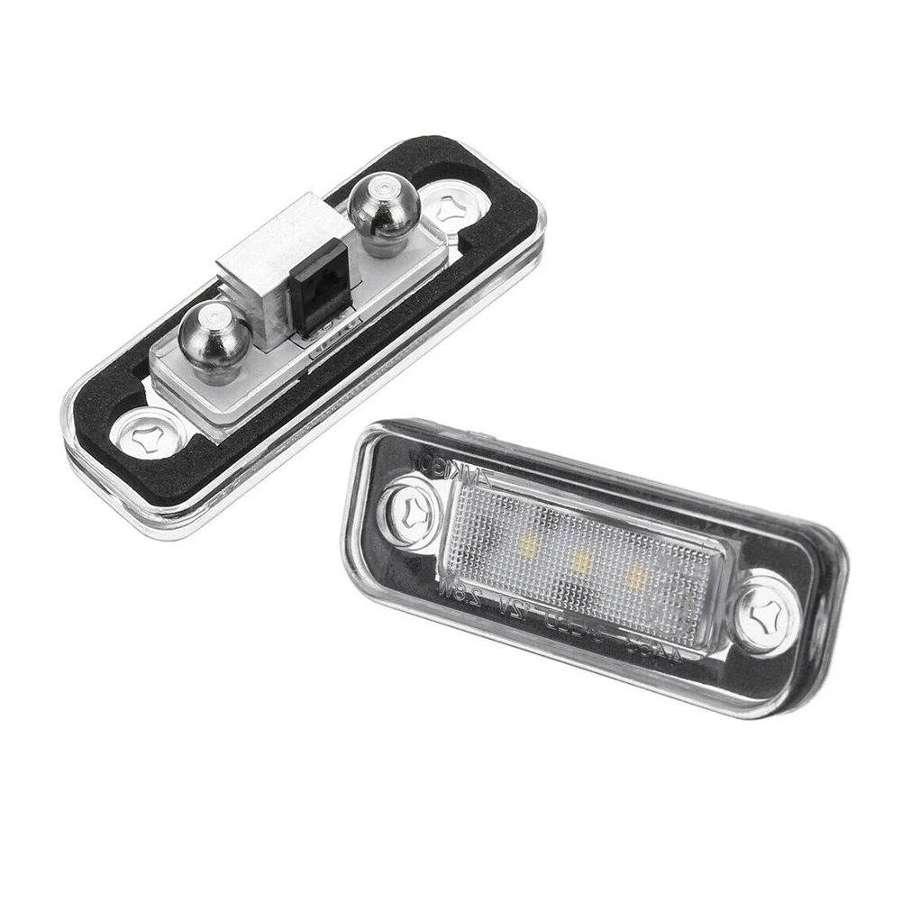 

2pcs Car LED Number License Plate Lights For Mercedes Benz W203 5D W211 W219 R171