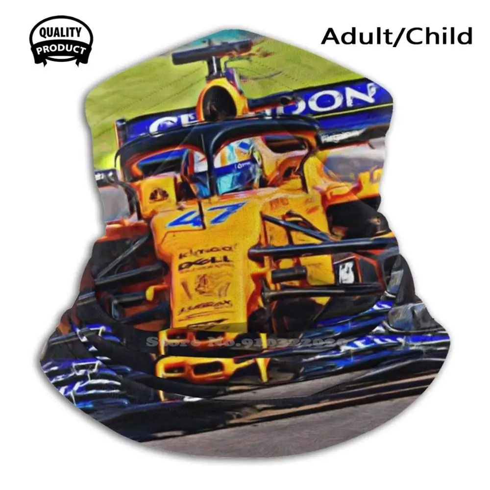 

Lando # 47 - Mexican Gp 2018 Friday Practice Cycling Hunting Hiking Camping Mouth Mask Racing Lando Motorsport Mclaren Norris