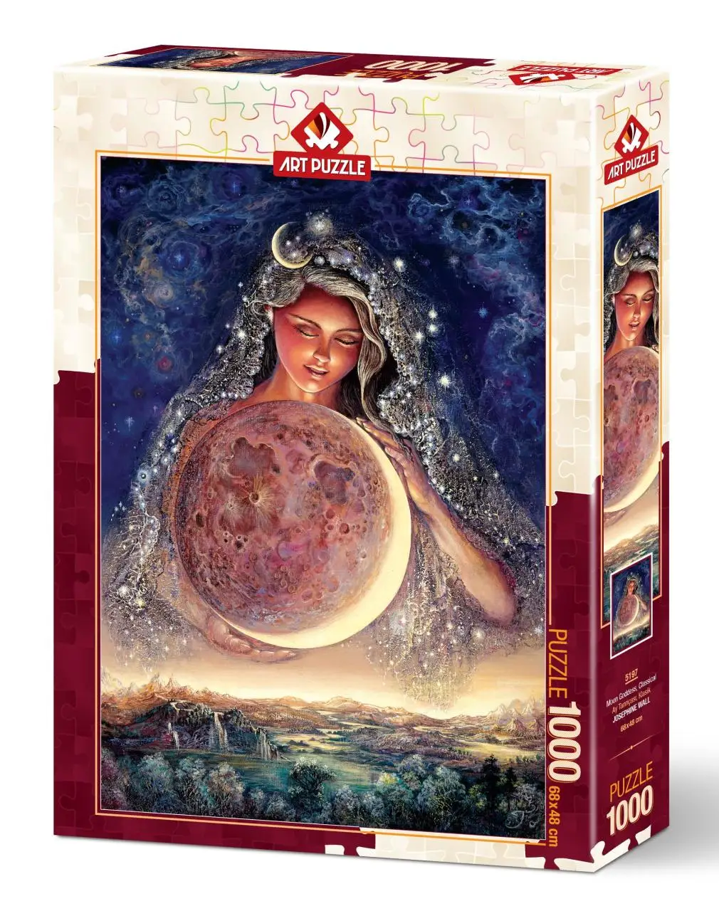 

Art Puzzle Moon Goddess, Classic 1000 Piece Jigsaw Puzzle