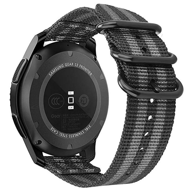 NATO Nylon Strap For Suunto 9/9 Baro Smart Watch Canva Band 7 Spartan Quick Release Wristband HR Bracelet D5 Correa 24mm | Наручные часы