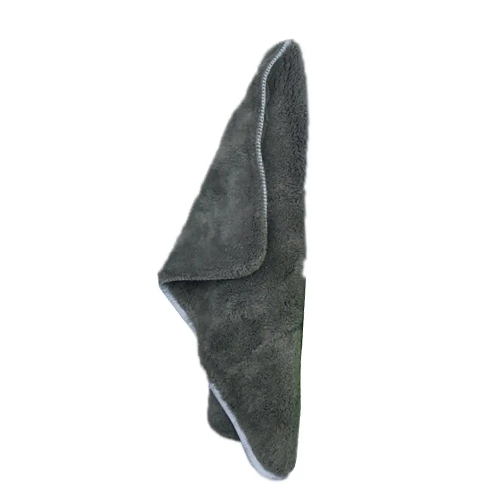 Коралловое бархатное супер впитывающее полотенце для автомойки ткань Сушки