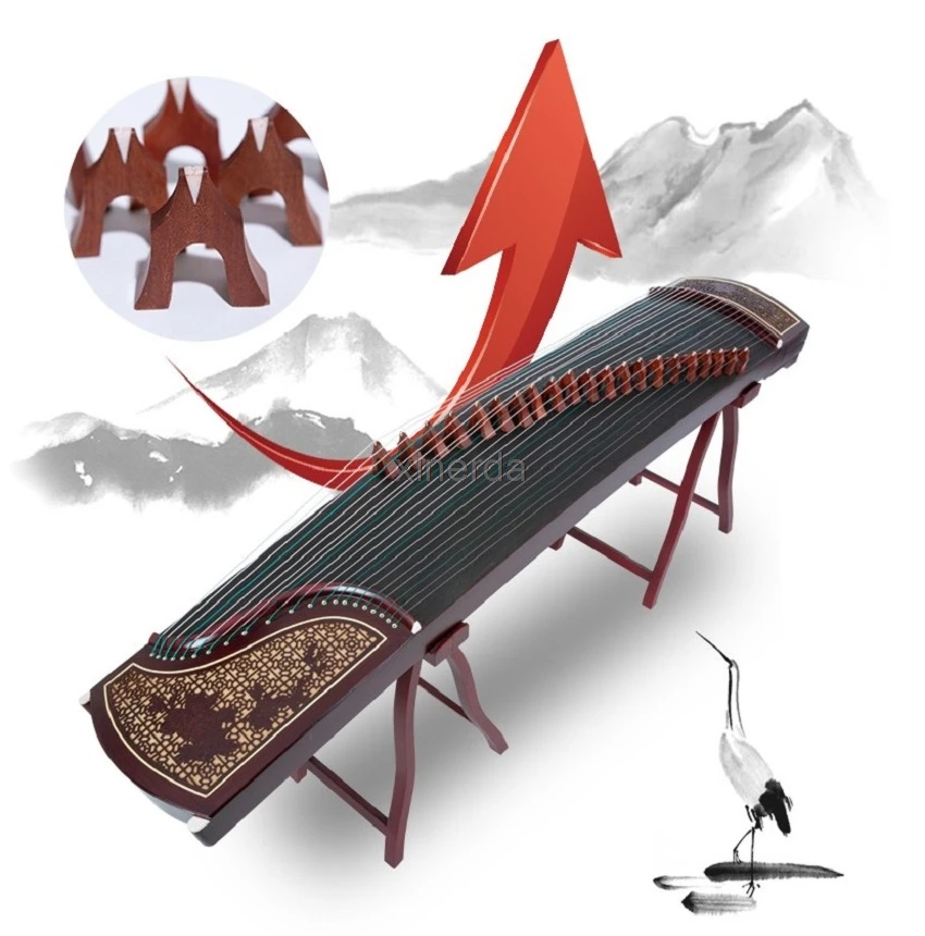 Guzheng 21 струнный для начинающих взрослых начальных детей портативный