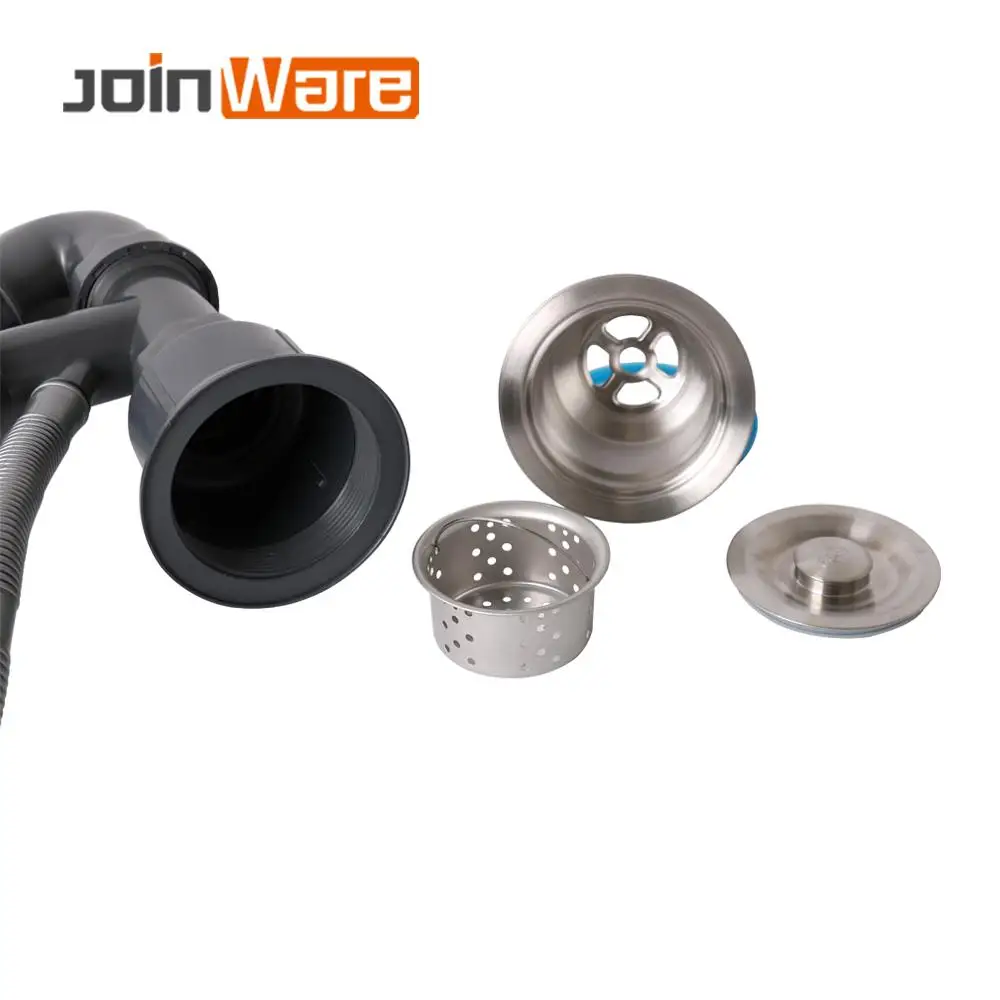 

Kitchen Sink Double Basin Down Pipe Water Dispenser Accessories Single and Double Tank Deodorant Pest Control