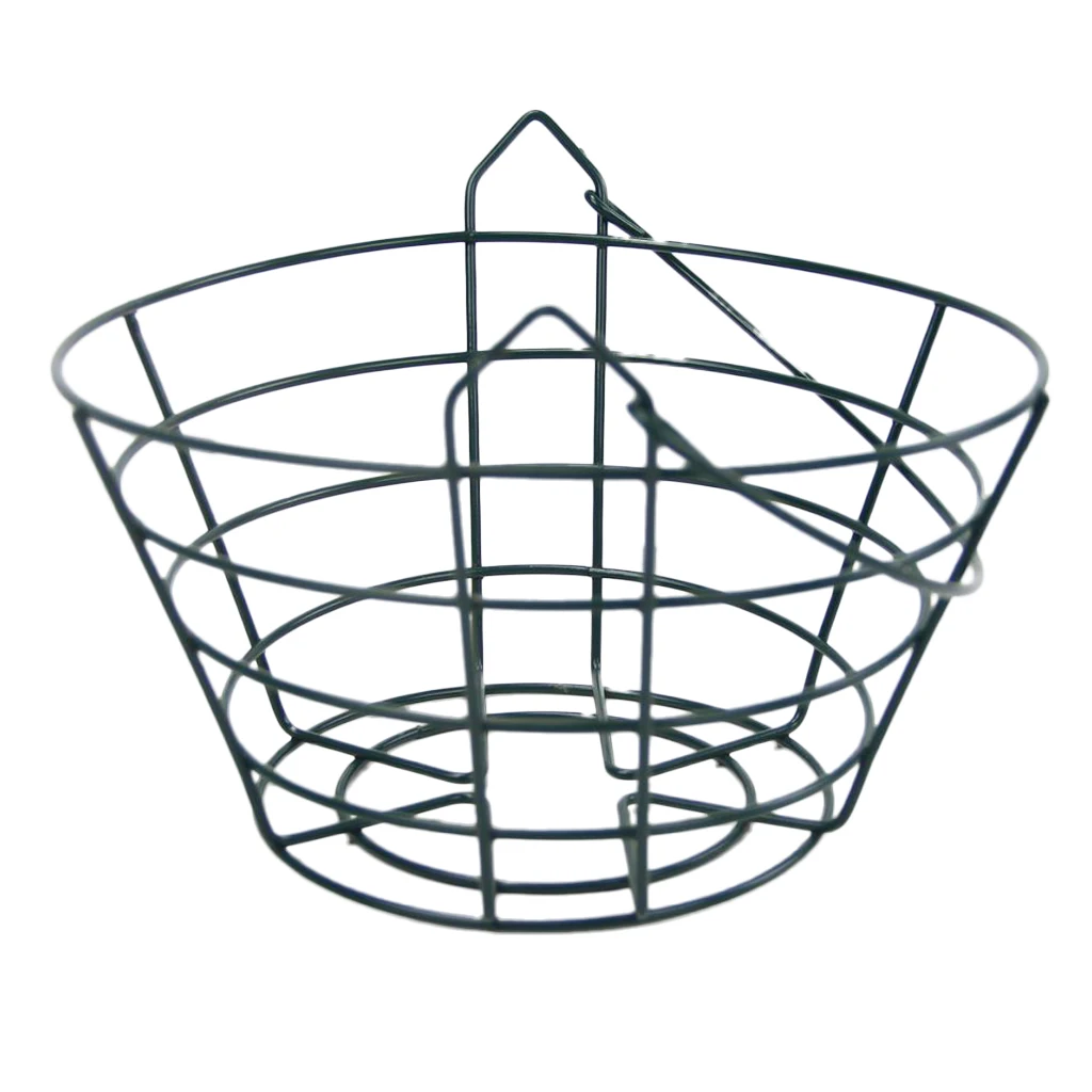 

Durable Golf Ball Holder Container Basket With Handle For Range Practice