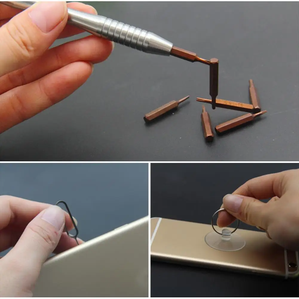 

Mini Screwdriver Set for Mobile Phone Opening Tools Repair Kit for iPhone Repair with Box Precision Screwdriver Sets