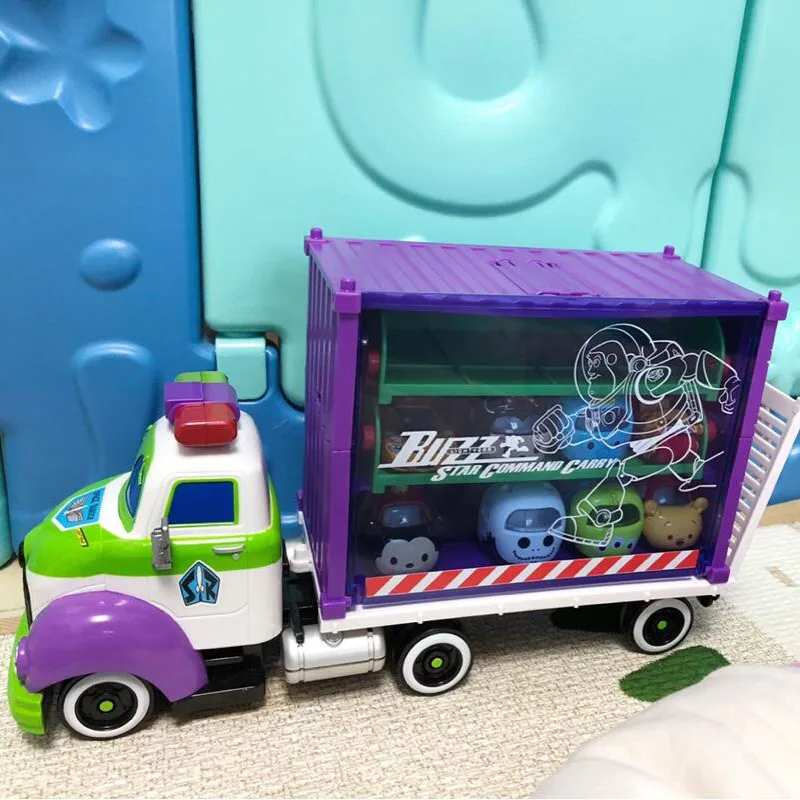 TAKARA TOMY DISNEY& TOMICA Toy Story Buzz Lightyear Коллекция 1: 84 Star командный контейнер для перевозки грузовика Изысканные Подарки для детей
