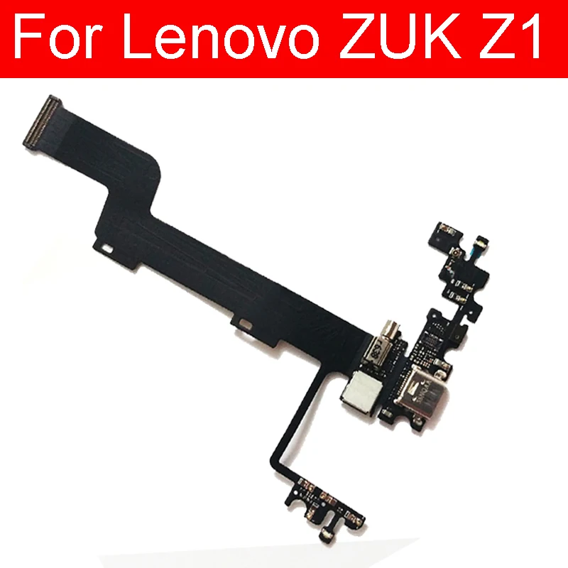 USB Charging Jack Board Flex Cable With Earphone Port For Lenovo ZUK Z1 Charger Dock Microphone Replacement Parts |