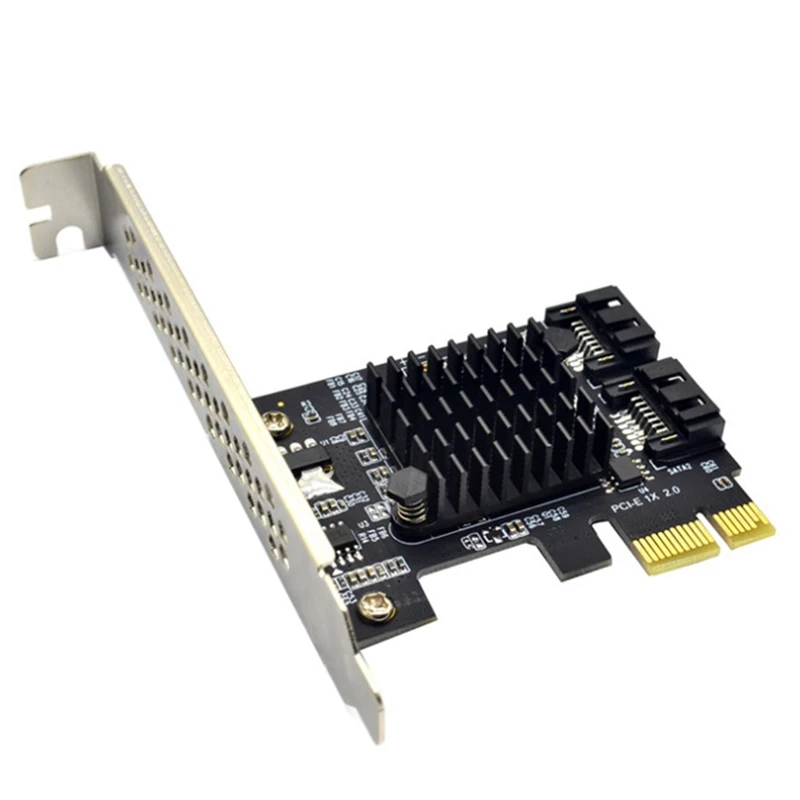 

PCI-E To SATA 3.0 Express Riser Card Slot USB PCI-E Expansion Slot Board for Computer Practice Connection Accessories