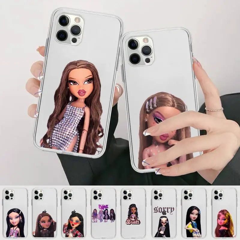 

Lovely Doll Bratz Phone Case for iPhone 13 12 mini 11 pro Xs max Xr X 8 7 6 6s Plus 5s cover