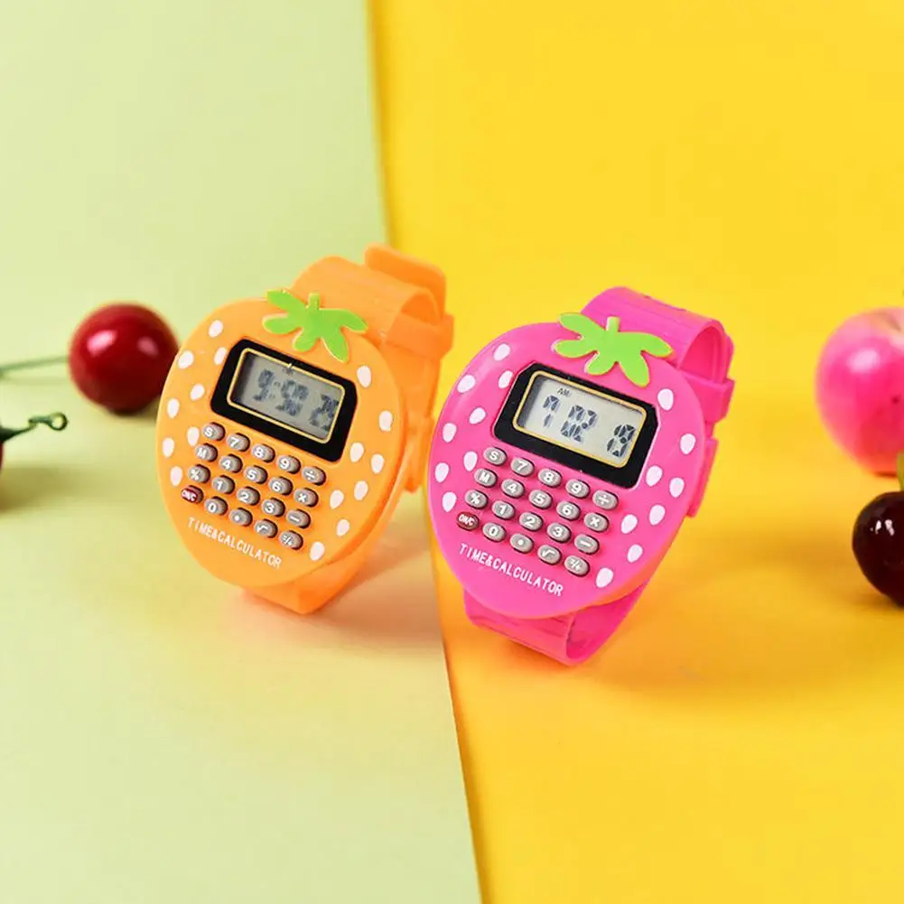 Расчета цифровой калькулятор с светодиодный часы Функция Повседневное