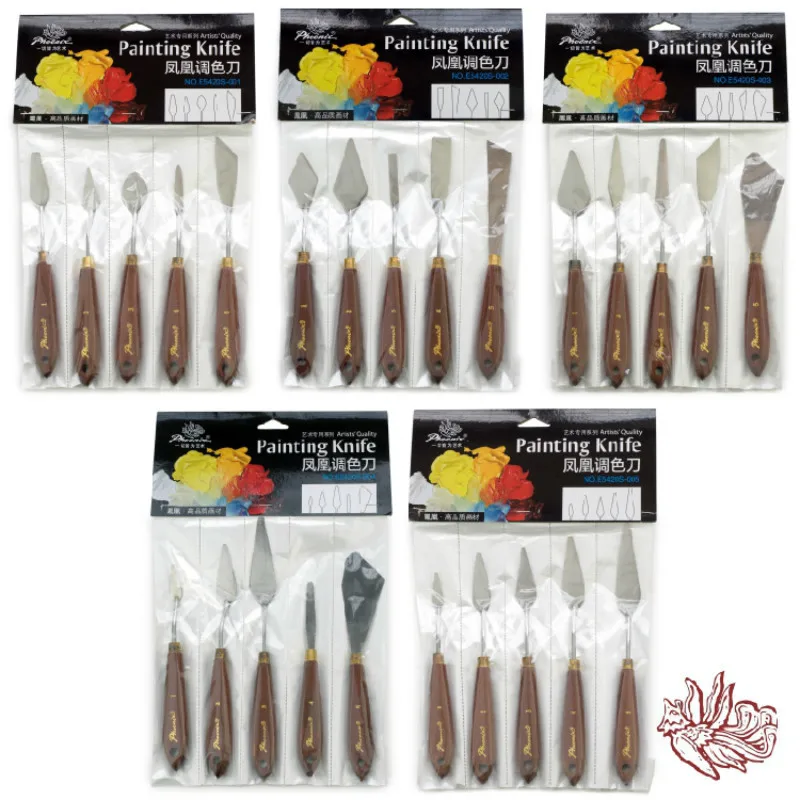 Инструмент для нанесения масляной краски инструмент 5 шт./компл. акриловые