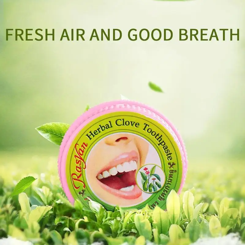 

Clove Coconut Herbal Toothpaste Dental Plaque Removal Bleedin Toothpaste Whitening Prevent teeth Gingival Powder refreshing F5E9