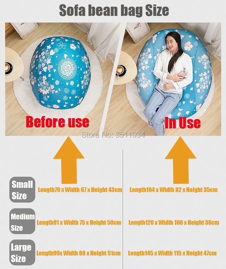 Милый розовый детский ленивый большой мешок для фасоли стулья дивана чехол