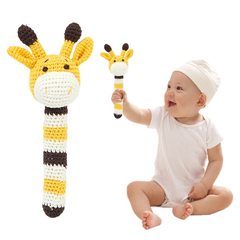 

Погремушка «сделай сам», детская развивающая игрушка-Зверюшка для прорезывания зубов, детская Развивающая погремушка Монтессори