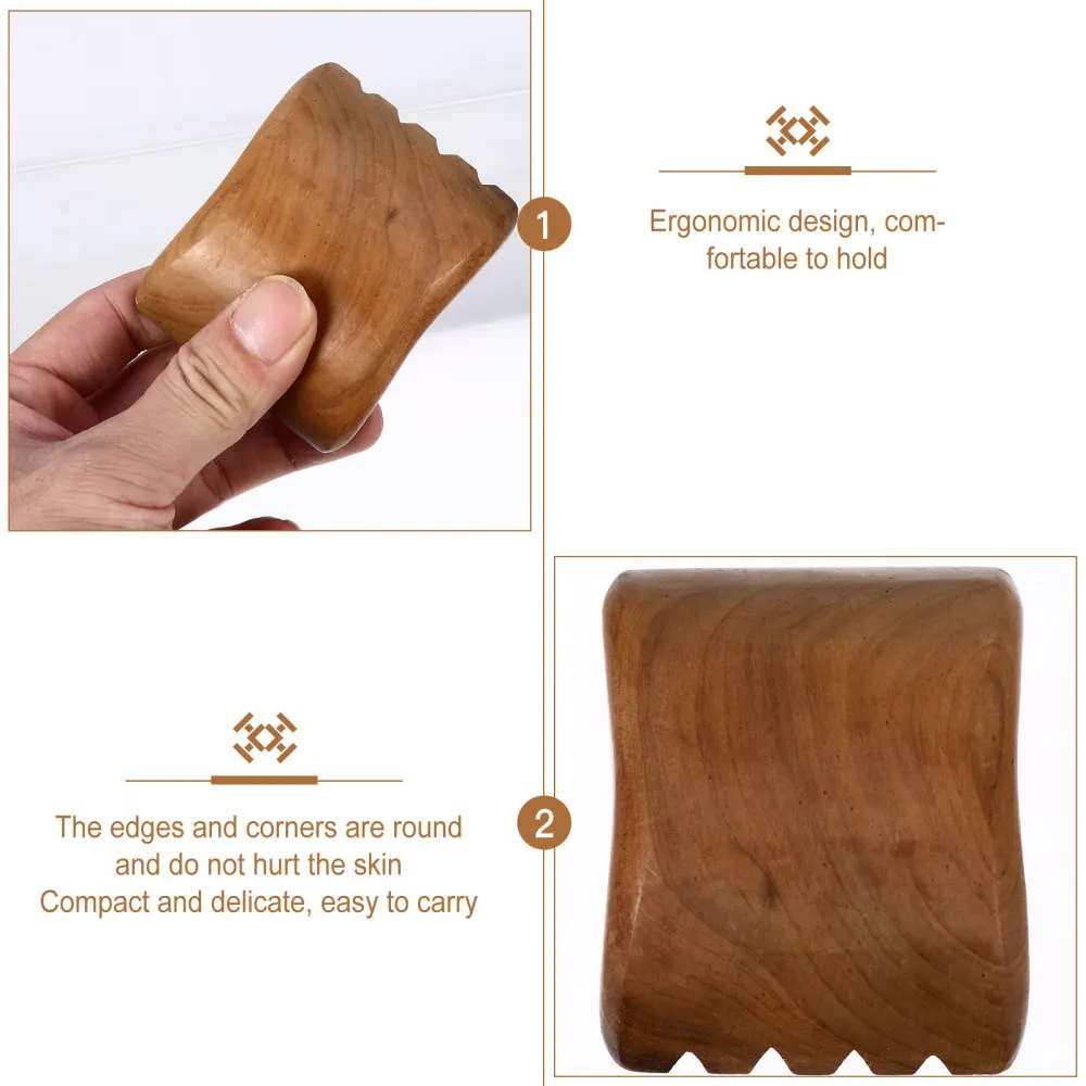 

1pc Tool Scraping Therapy Tool Sandal Wood Scraping Therapy Plate