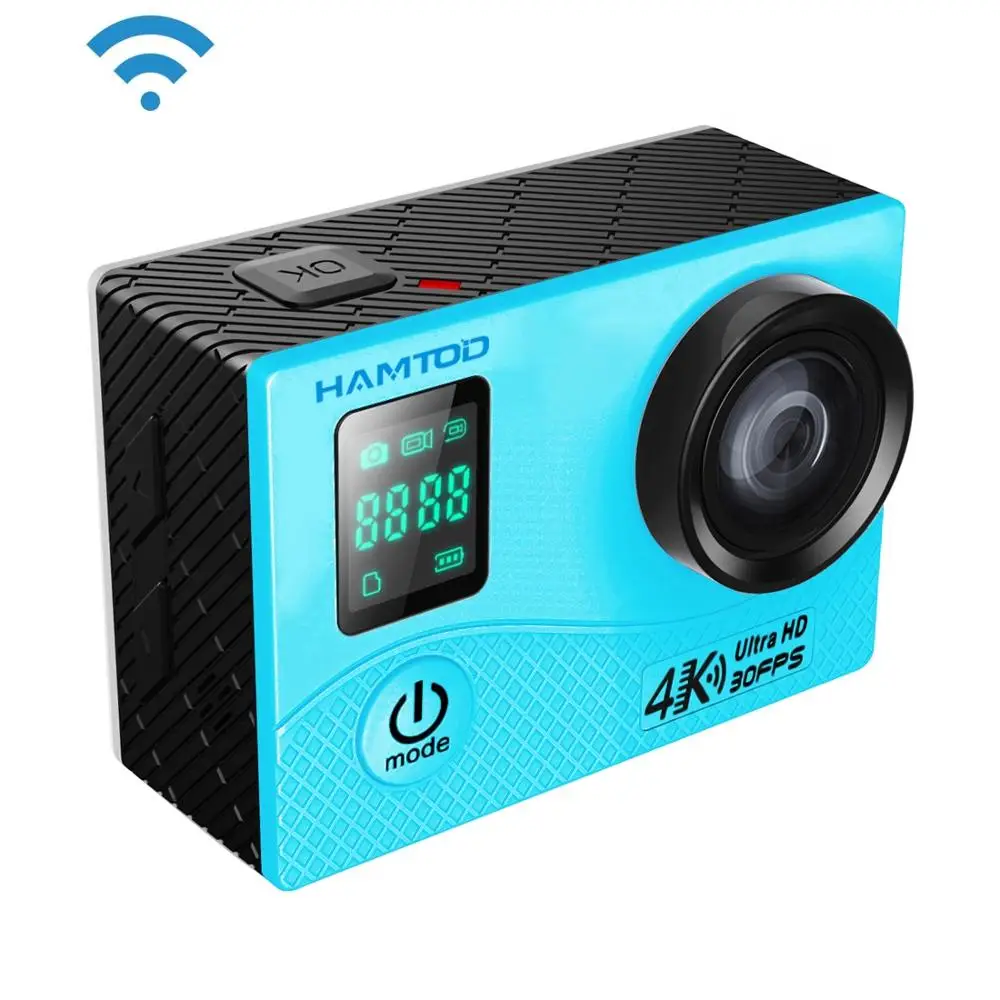 4K Wi-Fi камера Водонепроницаемый чехол Allwinner V3 программа 0 66 дюйма передний экран 2