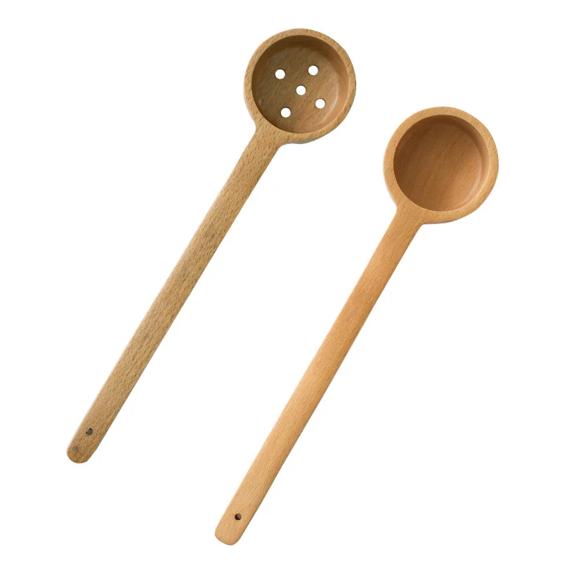 

Long Handle Wooden Measuring Spoon Wooden Coffee Spoon Kitchen Soup Spoons Home Kitchen Measuring Tools