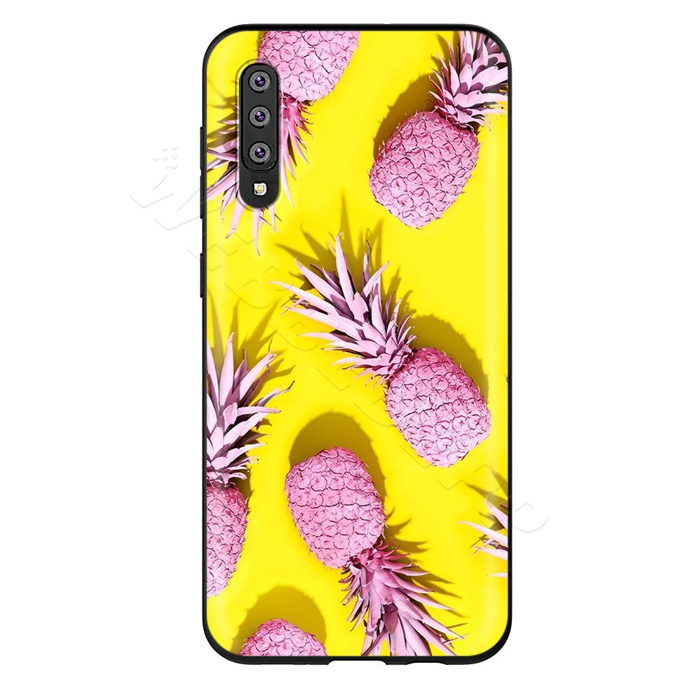 3 Webbedepp вкусные фрукта ананаса чехол для samsung Galaxy S7 S8 S9 S10 Edge Plus Note 10 8 9 A10 A20 A30 A40 A50 A60 A70 - Цвет: 3