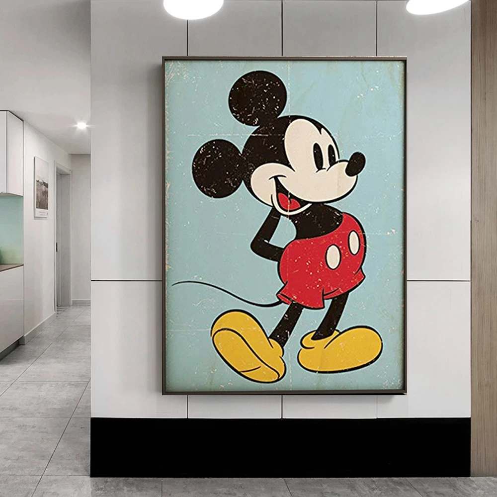 Настенное искусство Дисней домашний декор картина из анимированных фильмов HD