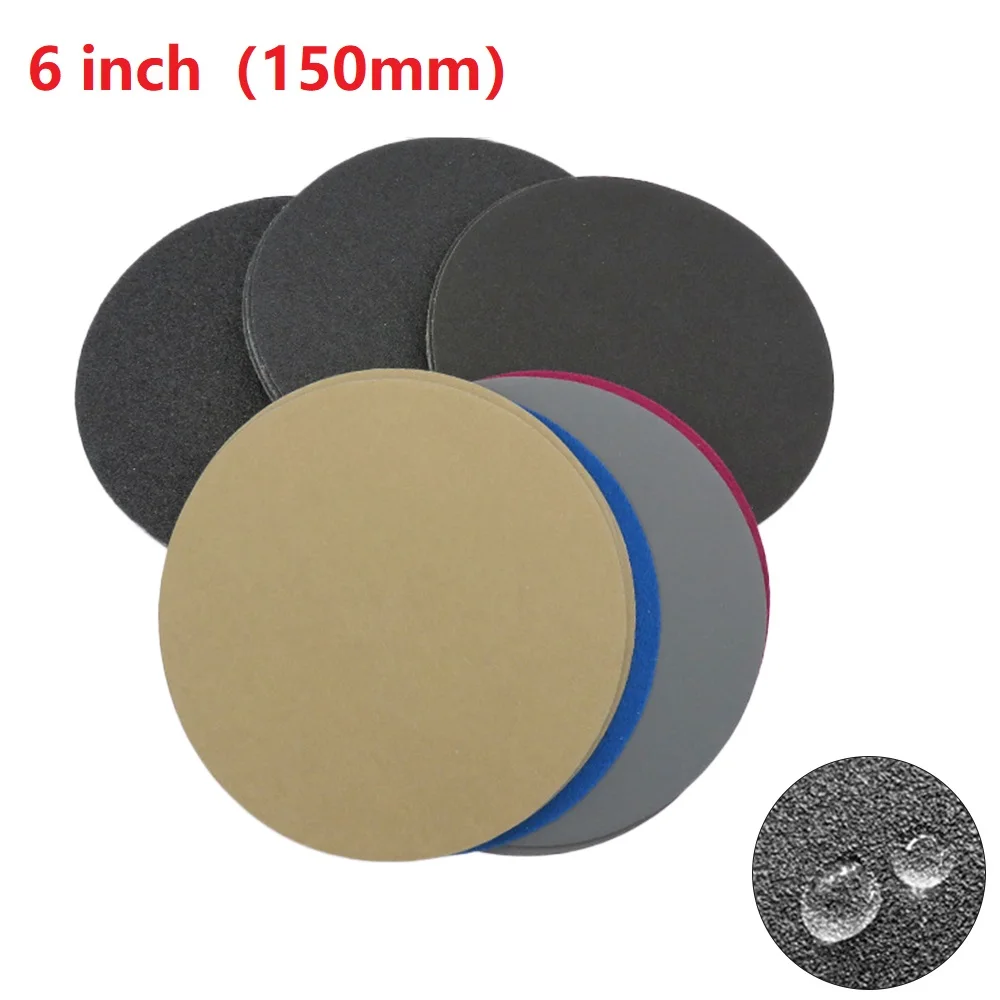 

20pcs Sanding Discs Waterproof Hook & Loop 600-10000 Grit Silicon carbide