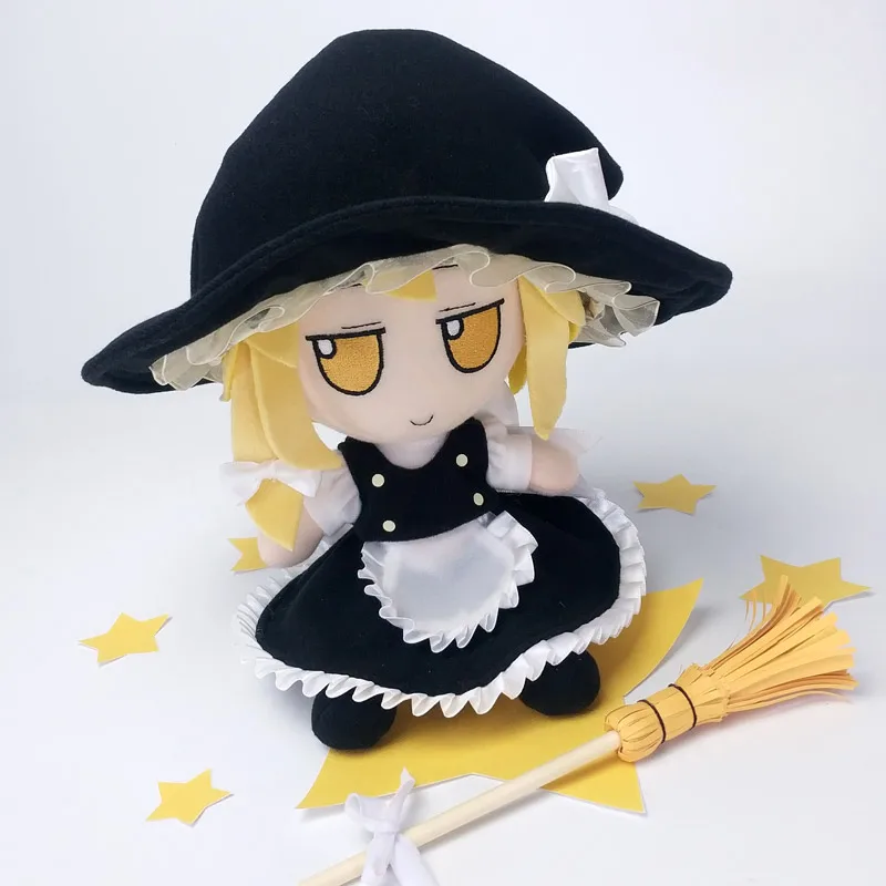 Милая плюшевая кукла для косплея из аниме Проект TouHou Kirisame Marisa мягкие Мультяшные