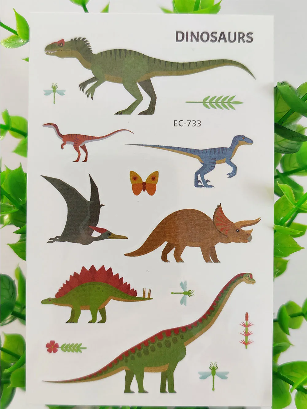 

Dinosaur Tyrannosaurus Temporary Tattoo Sticker Fake Tattoo Waterproof Tatoo Hand Foot Art Tatto Birthday Gift for Kids Boy Girl