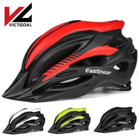 victgoal adult bike helmet with led light bicycle helmet with sun visor for men women road mountain bike cycling scotter e bike