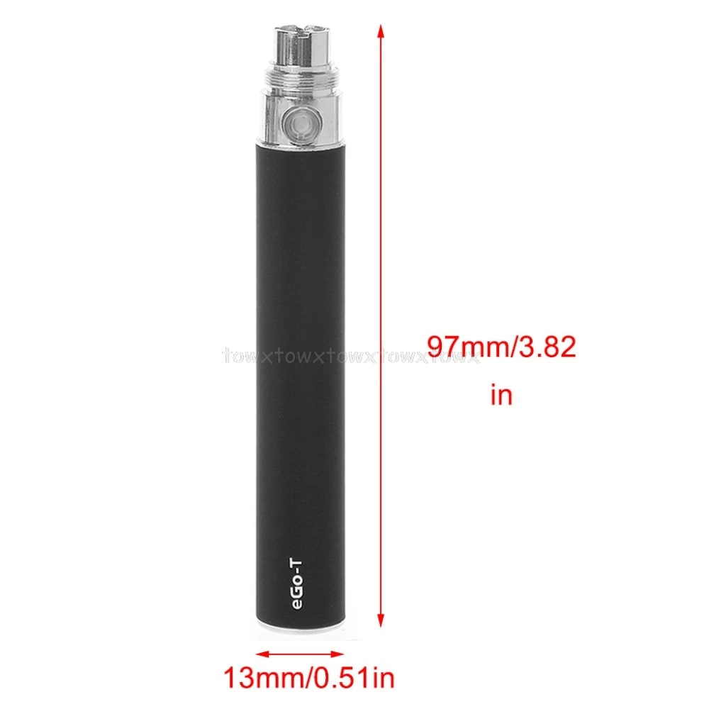Ego-T 1100 мАч батарея электронная сигарета 510 нить Vape ручка для CE4 CE5 Evod H2 T3S распылитель S11 19 Прямая поставка